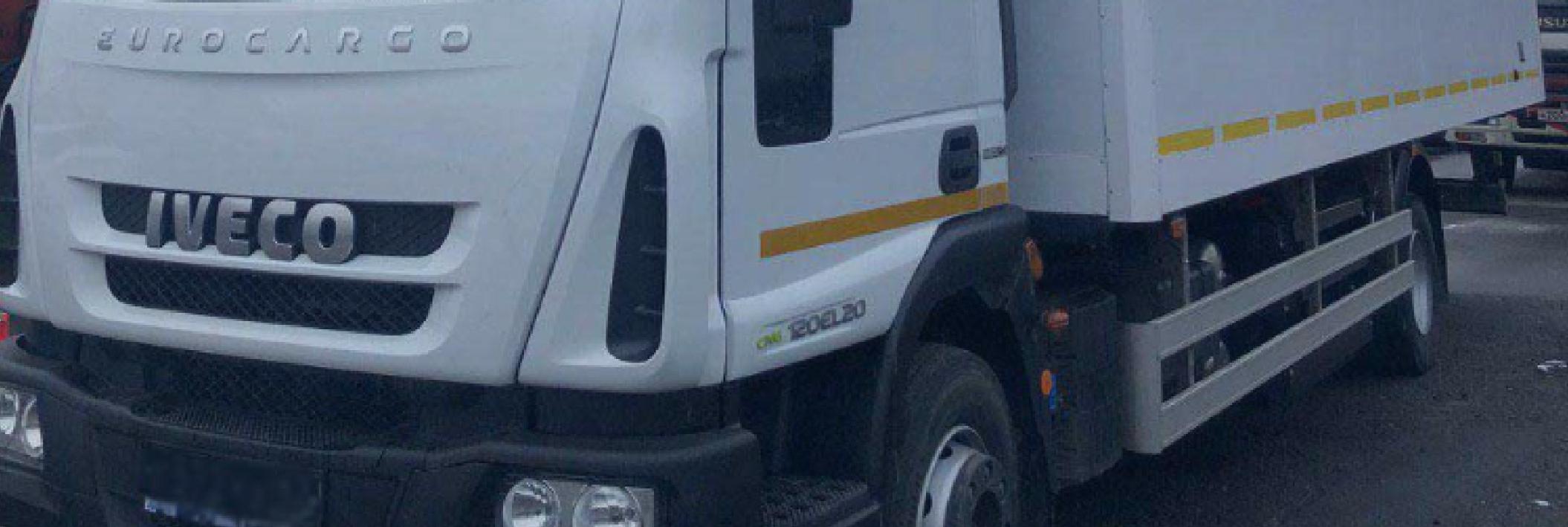 Установка дополнительных баллонов на IVECO EUROCARGO CNG