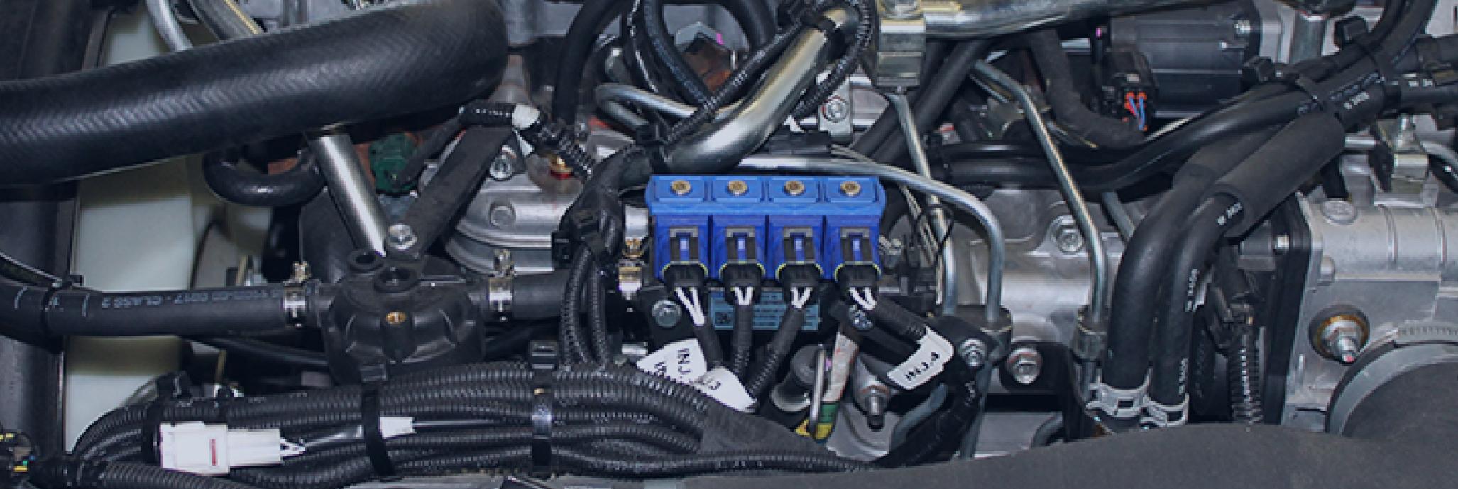 Установка ГДС ITALGAS на ISUZU NP